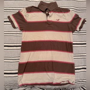 Hollister Polo Shirt Medium